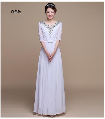 女士主持人晚禮服高檔指揮服