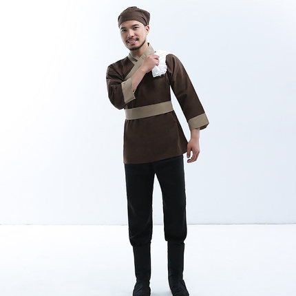 清朝小二服裝農(nóng)民古裝